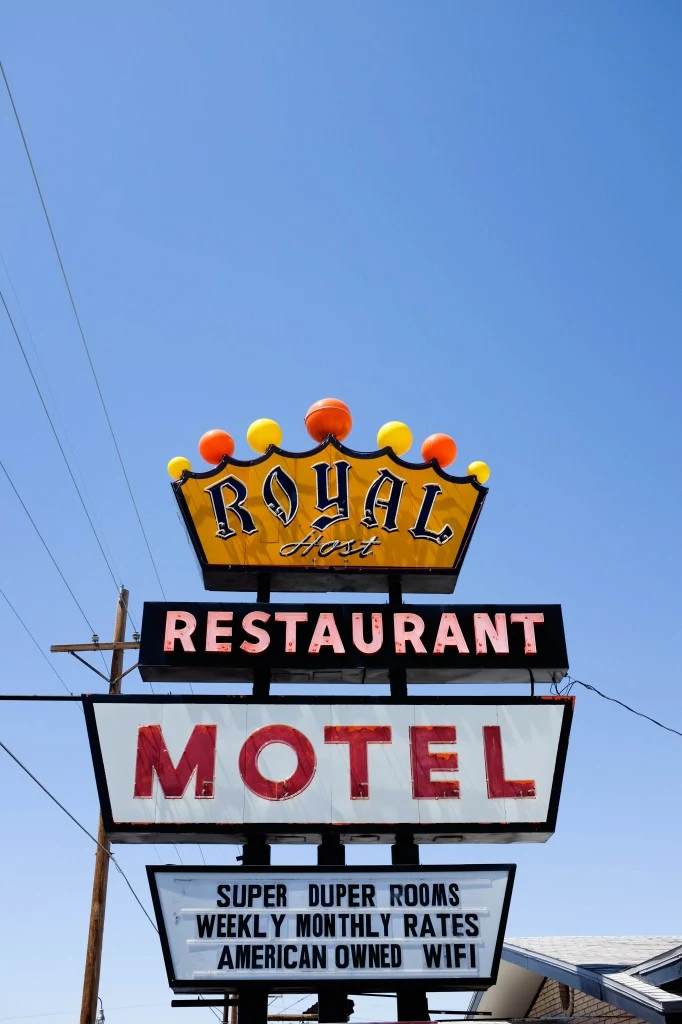 Royal Motel, Vintage Neon Sign, Las Cruces