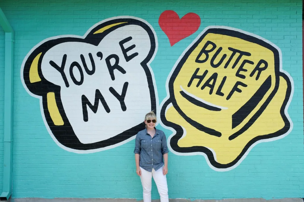 You're My Butter Half Mural