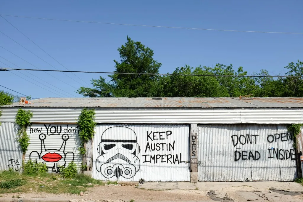 Keep Austin Imperial Mural
