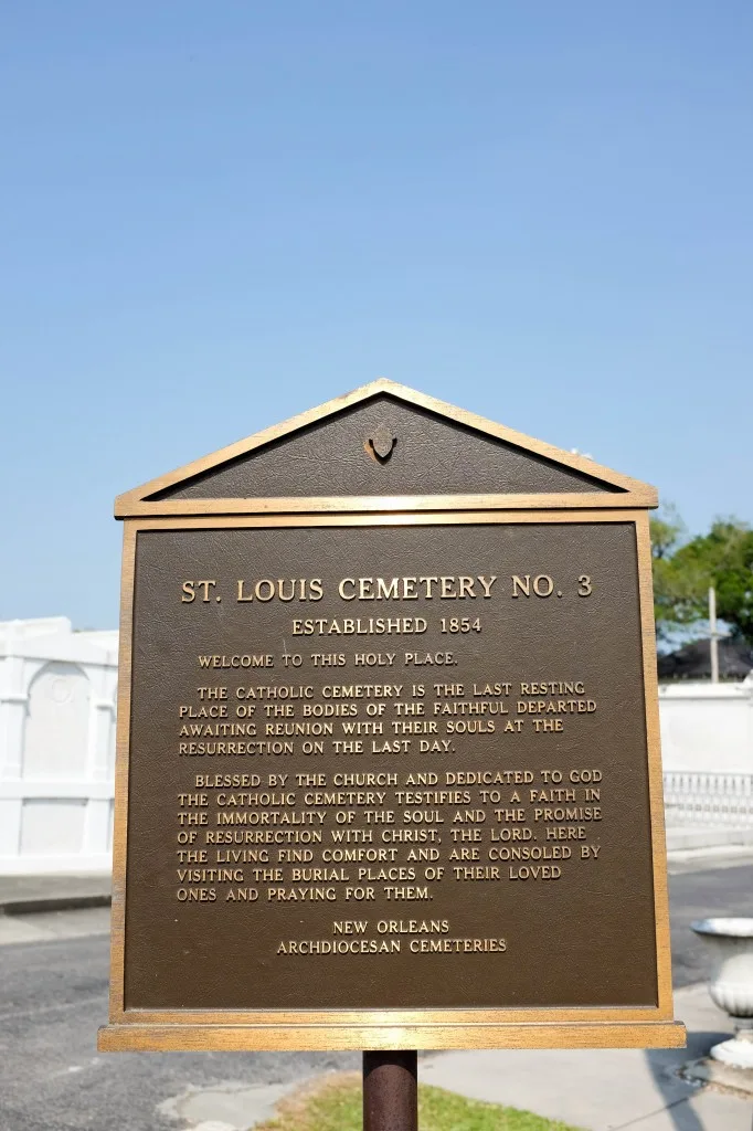 St Louis Cemetery New Orleans