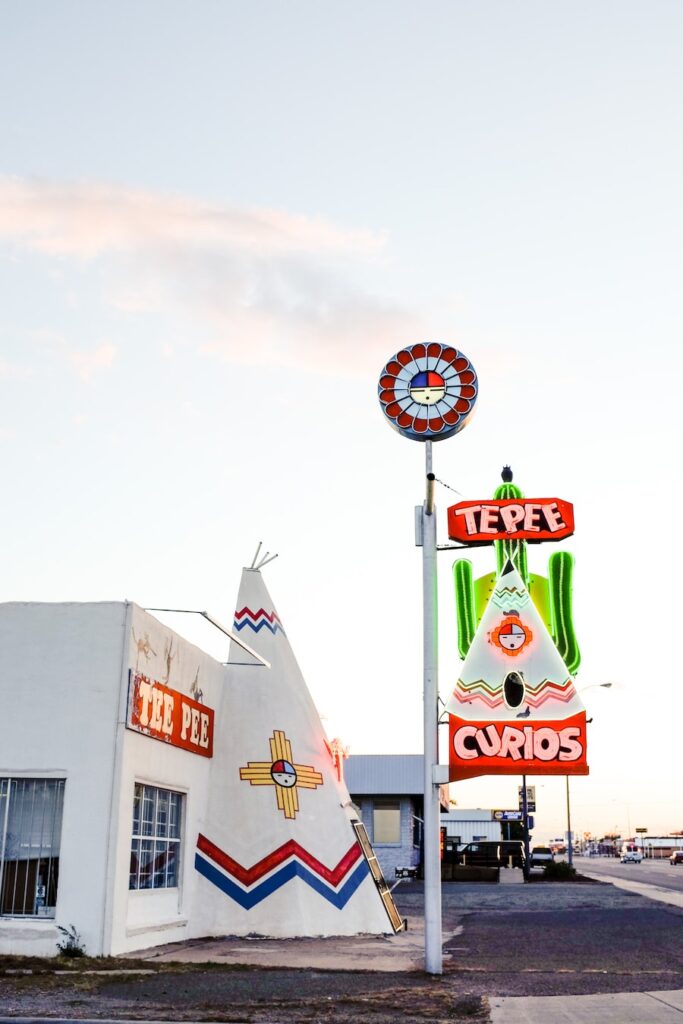 Route 66 Road Trip Tucumcari Motels and Neon Signs Salty Canary
