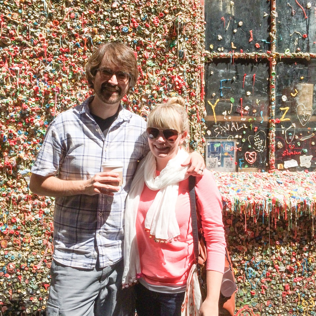 Seattle Pike Place Market Gum Wall - Legal Miss Sunshine