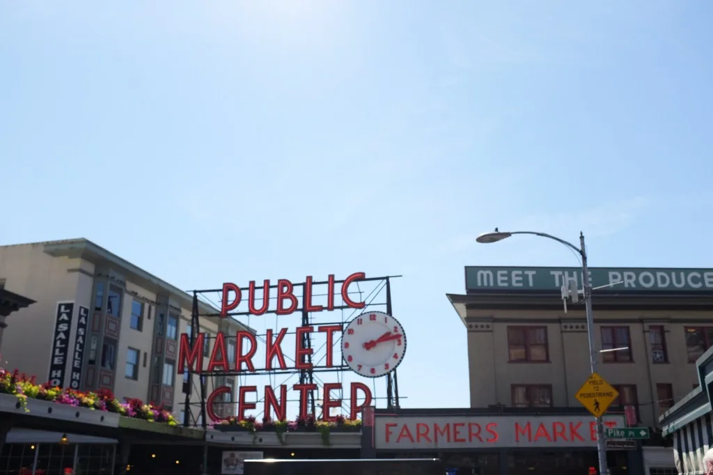 Seattle Pike Place Market - Legal Miss Sunshine