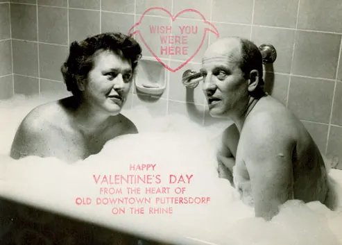 Julia Child 1956 Bathtub Valentine - Legal Miss Sunshine