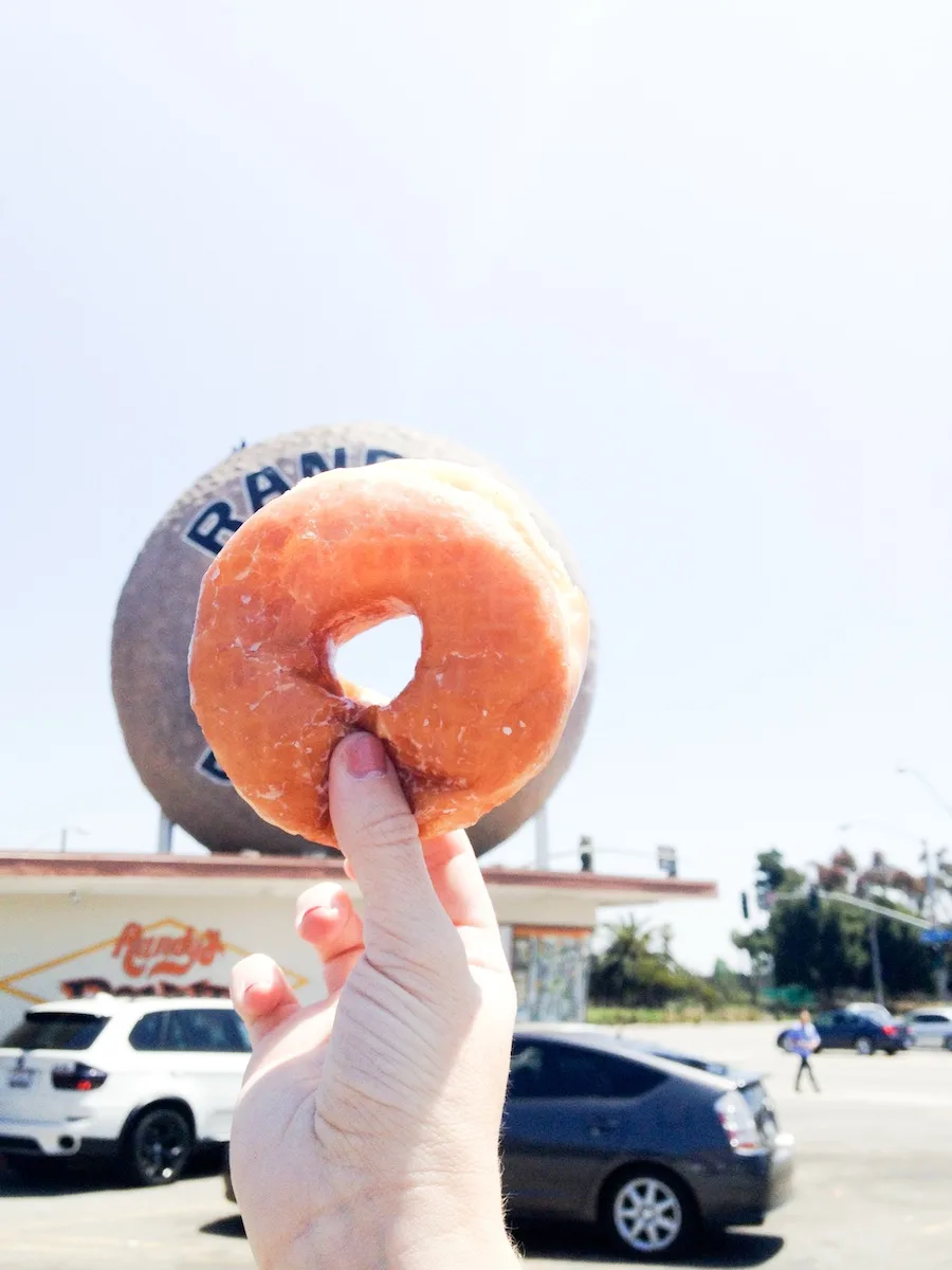 Donut Crawl Los Angeles Big Donuts - Legal Miss Sunshine
