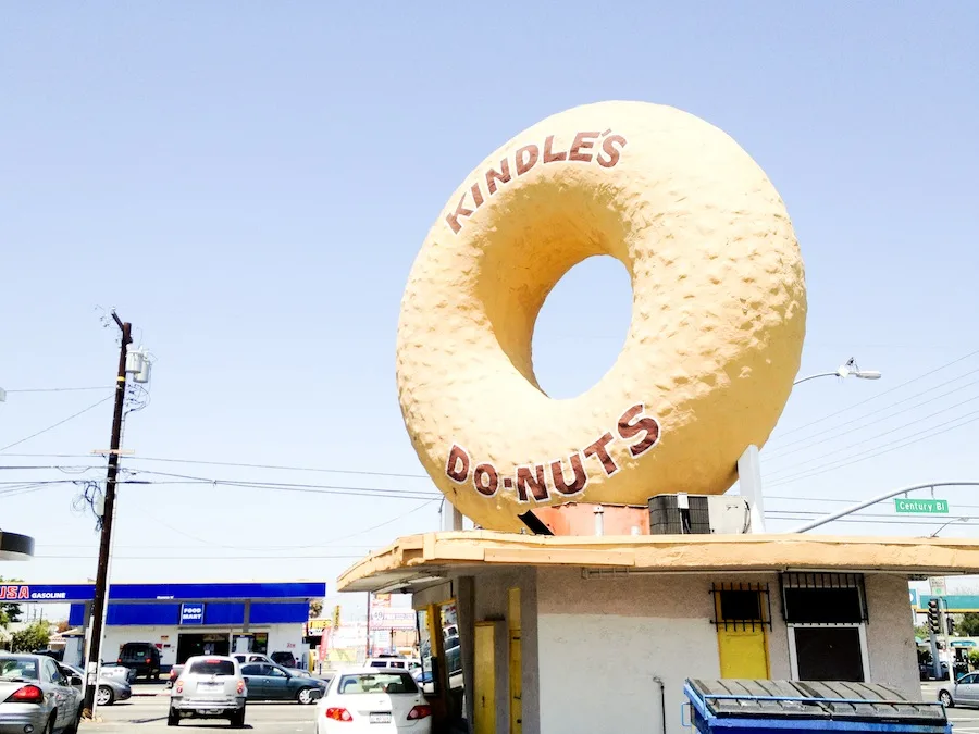 Donut Crawl Los Angeles Big Donuts - Legal Miss Sunshine