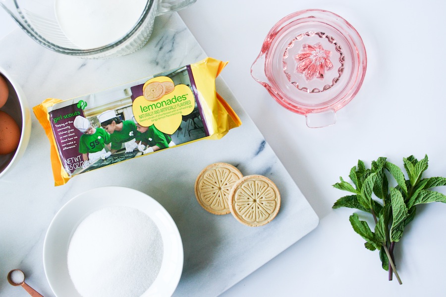Lemonades Girl Scout Cookies Ice Cream Recipe - Legal Miss Sunshine