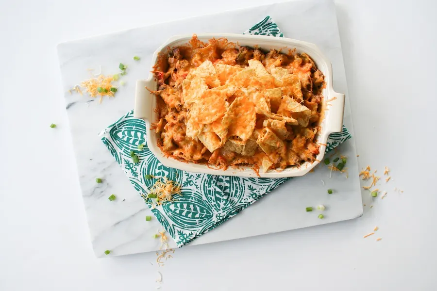 Baked Nacho Casserole Recipe // Legal Miss Sunshine