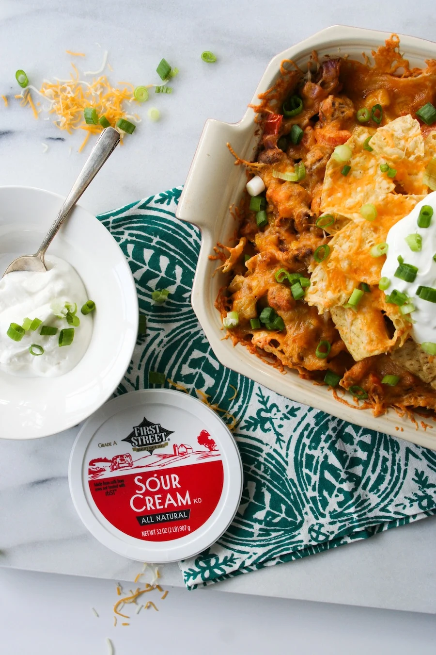 Baked Nacho Casserole Recipe // Legal Miss Sunshine