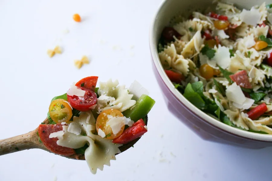 Bowtie Pasta Salad // Legal Miss Sunshine