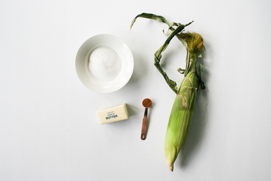 Cinnamon Sugar Butter Grilled Corn Recipe // Legal Miss Sunshine