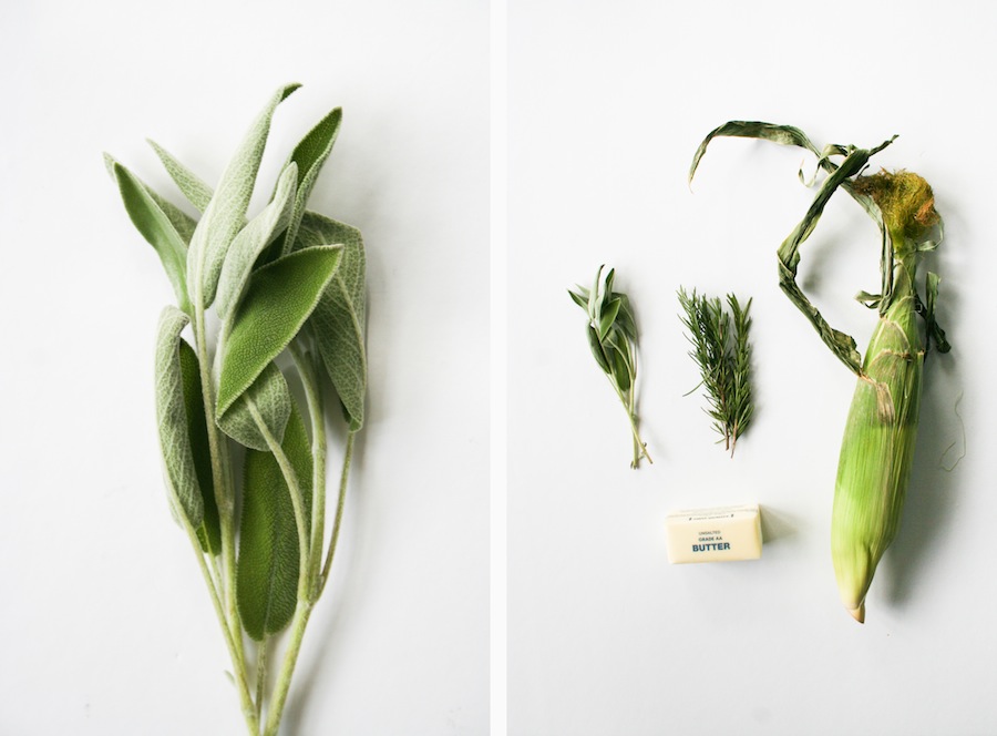 Herbed Butter Grilled Corn Recipe // Legal Miss Sunshine