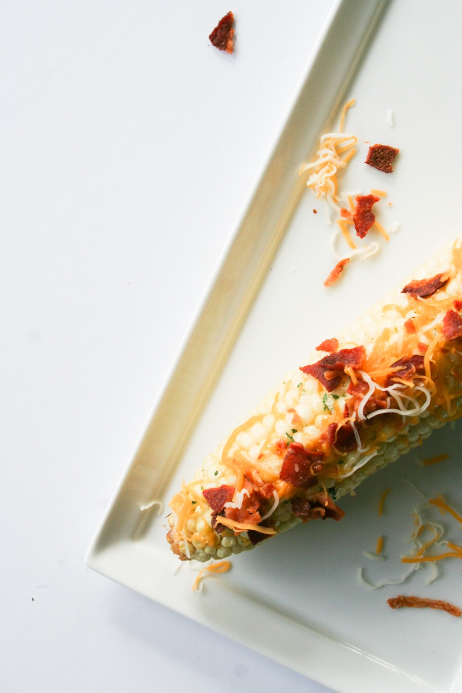Cheddar Bacon Ranch Grilled Corn Recipe // Legal Miss Sunshine