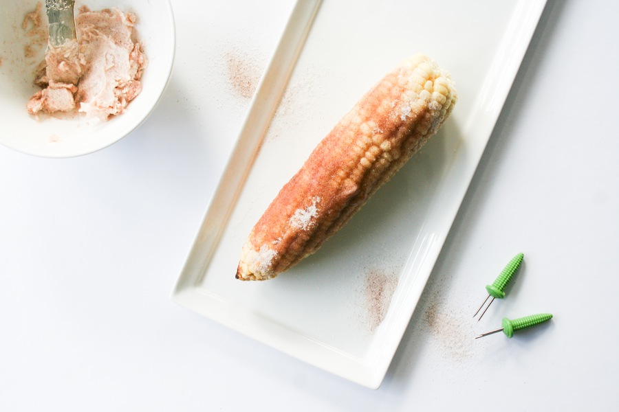 Cinnamon Sugar Butter Grilled Corn Recipe // Legal Miss Sunshine