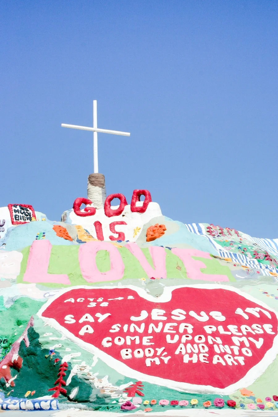 Salvation Mountain // Salton Sea // Legal Miss Sunshine