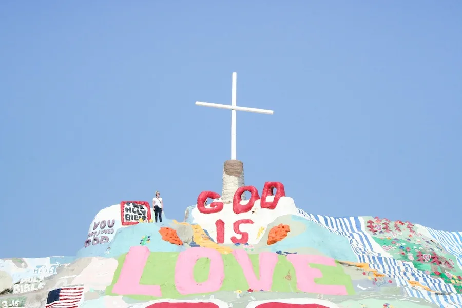 Salvation Mountain // Salton Sea // Legal Miss Sunshine