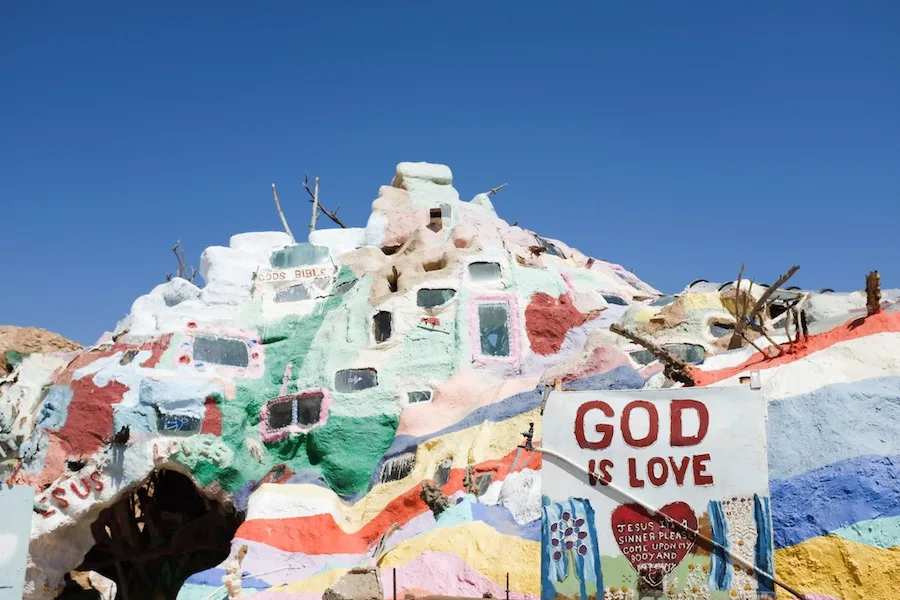 Salvation Mountain // Salton Sea // Legal Miss Sunshine