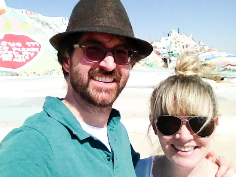 Salvation Mountain // Salton Sea // Legal Miss Sunshine