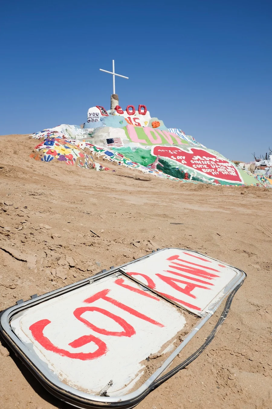 Salvation Mountain // Salton Sea // Legal Miss Sunshine