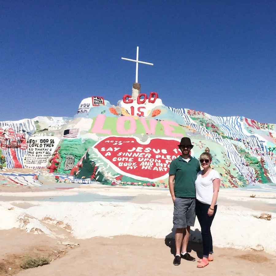 Salvation Mountain // Salton Sea // Legal Miss Sunshine