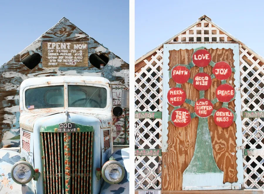 Salvation Mountain // Salton Sea // Legal Miss Sunshine