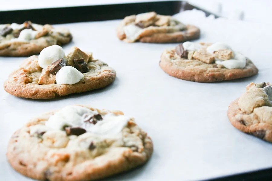 S'mores Cookies Recipe // Legal Miss Sunshine