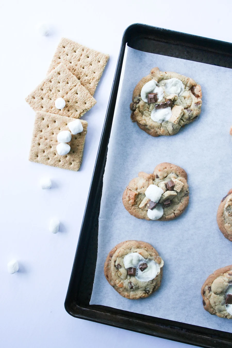 S'mores Cookies Recipe // Legal Miss Sunshine