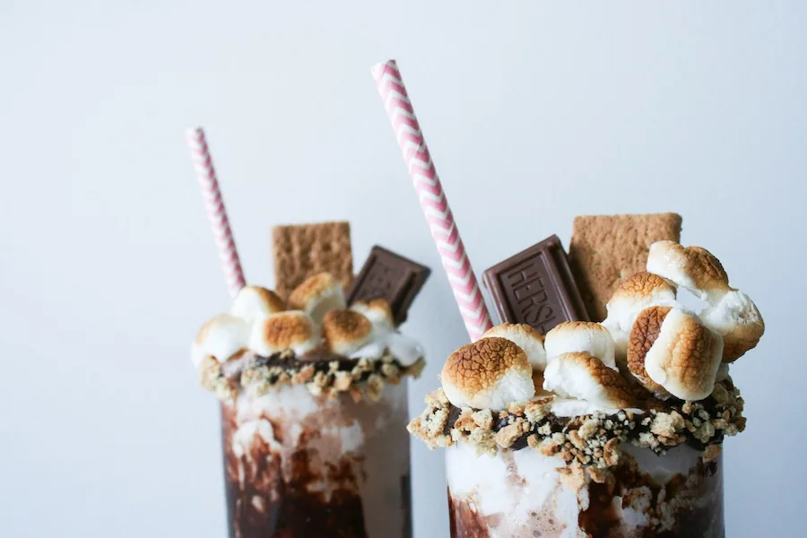 S'mores Milkshake Recipe // Legal Miss Sunshine