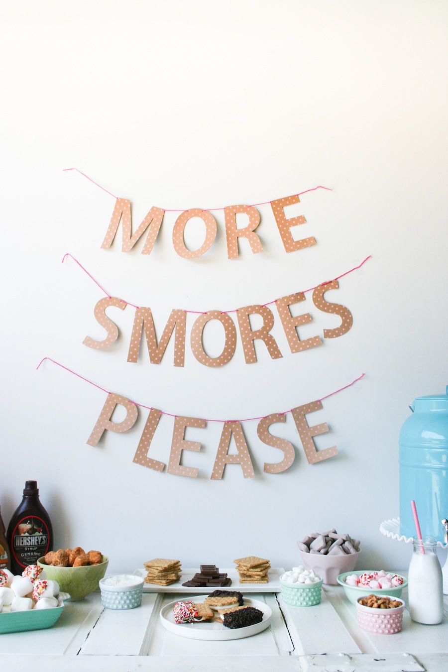 S'mores Party Bar // Legal Miss Sunshine