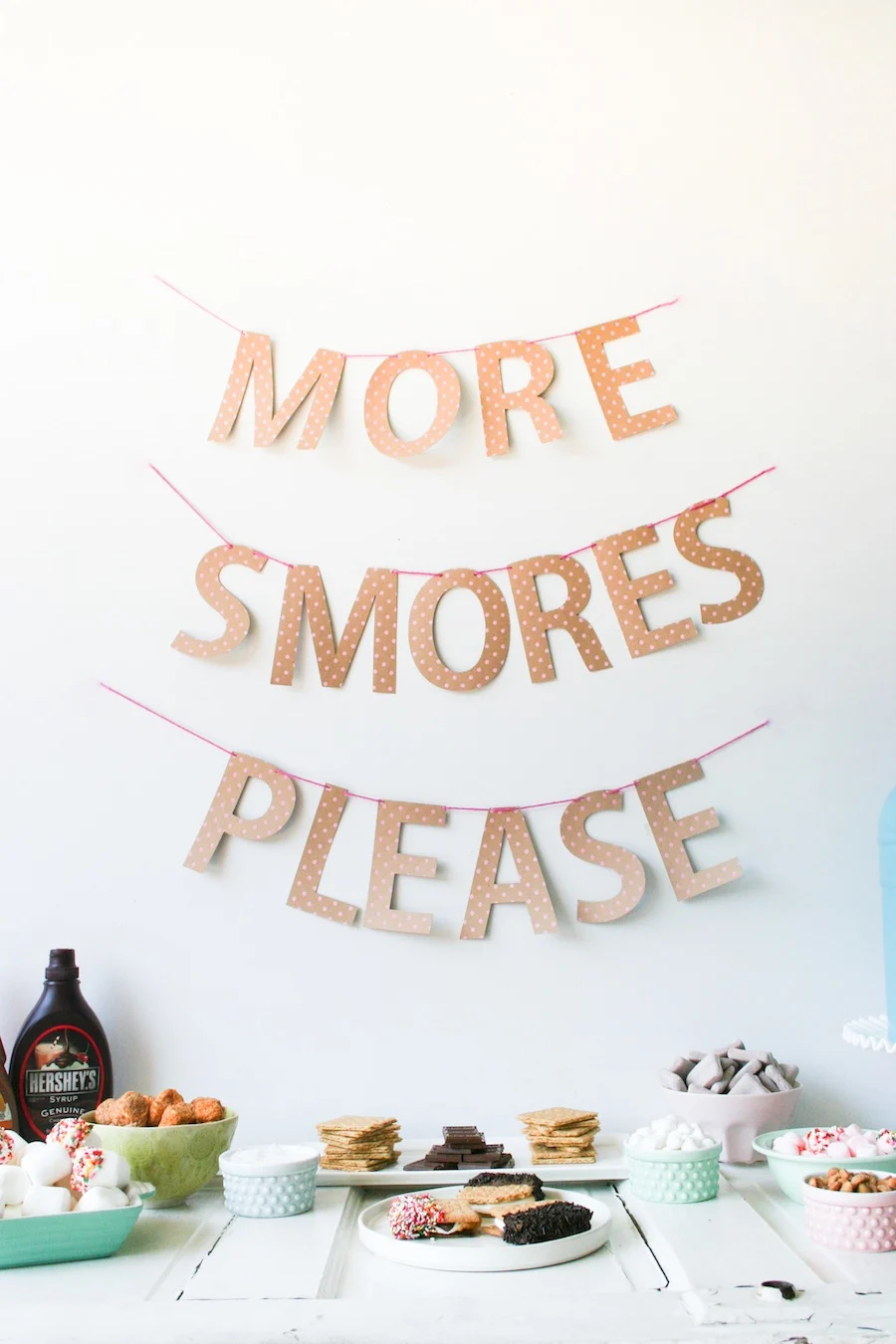 S'mores Party Bar // Legal Miss Sunshine