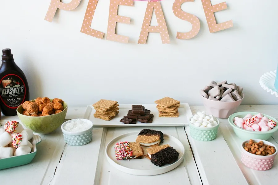 S'mores Party Bar // Legal Miss Sunshine