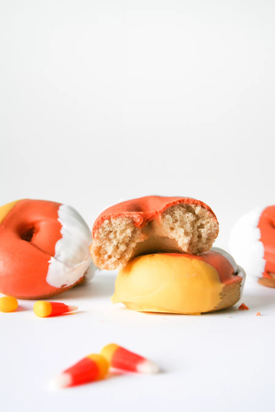 Candy Corn Donuts // Salty Canary