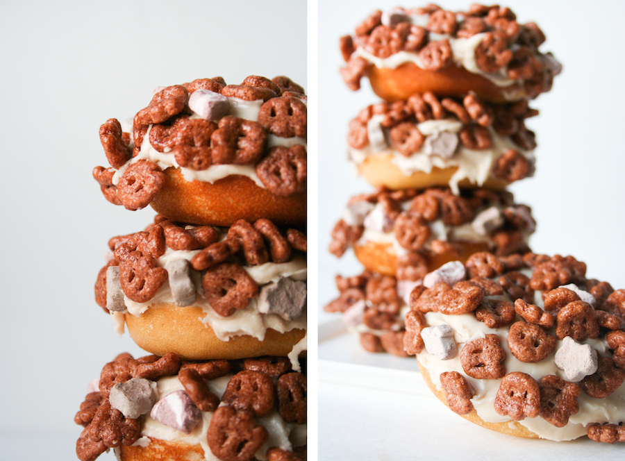 Count Chocula Cereal Milk Donuts // 13 Nights of Donuts // Legal Miss Sunshine