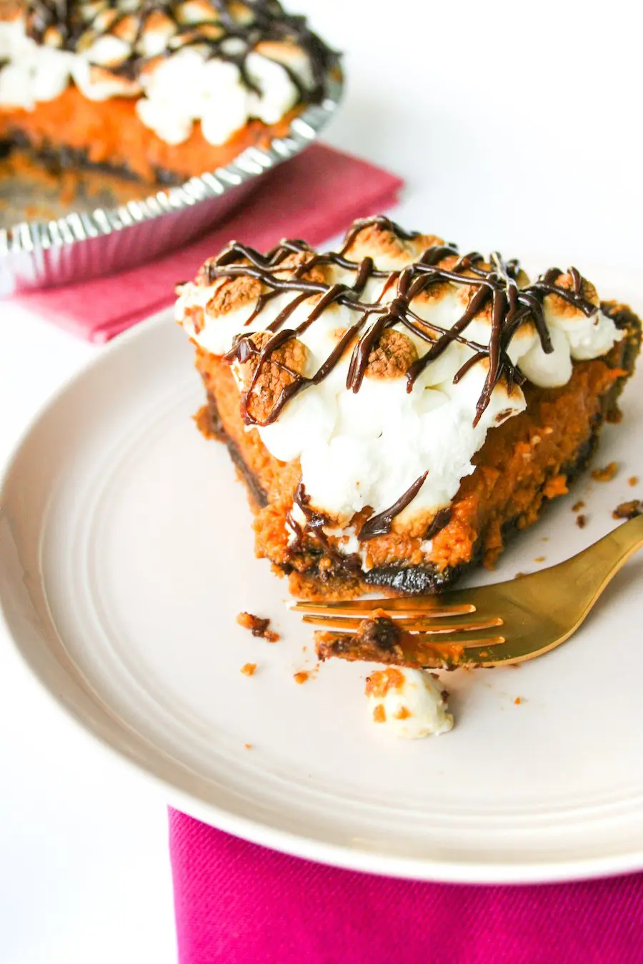 S'mores Pumpkin Pie Recipe // Salty Canary