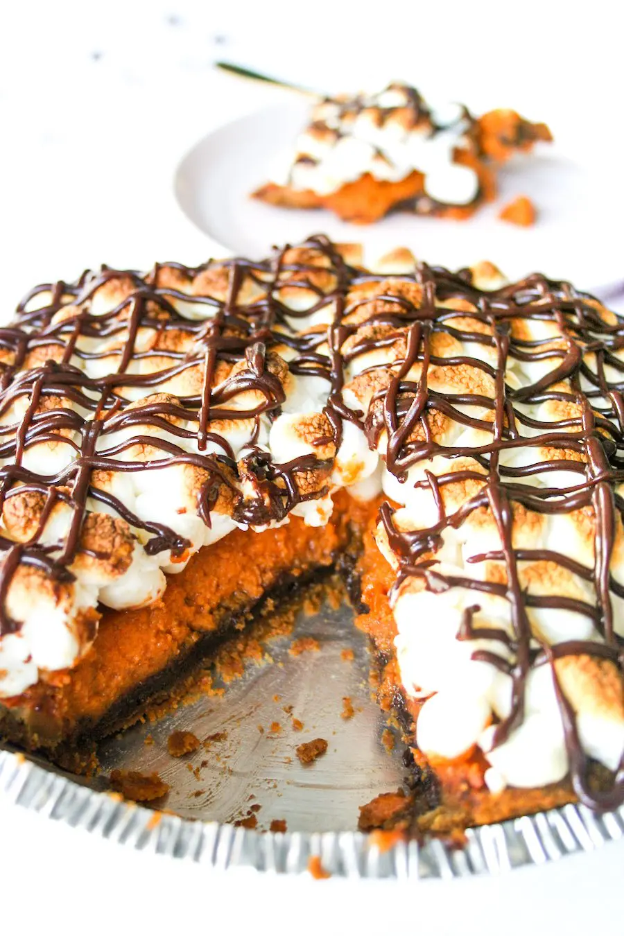 S'mores Pumpkin Pie Recipe // Salty Canary