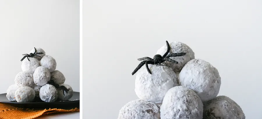 Spider Egg Donut Holes // 13 Nights of Donuts // Legal Miss Sunshine 