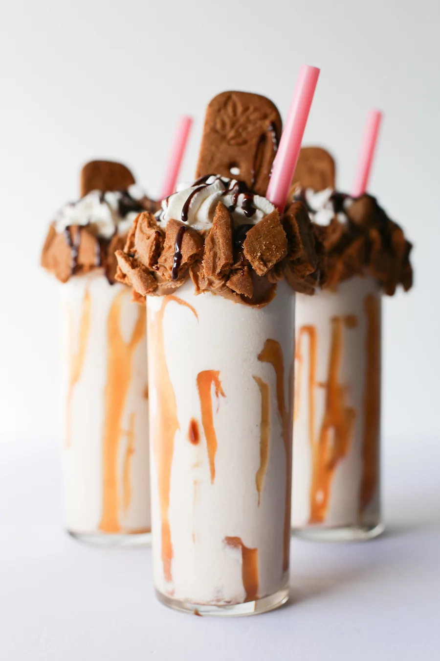 Cookie Butter Milkshakes // Salty Canary