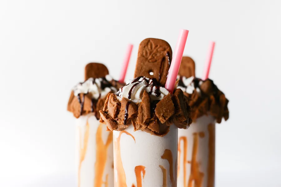 Cookie Butter Milkshakes // Salty Canary