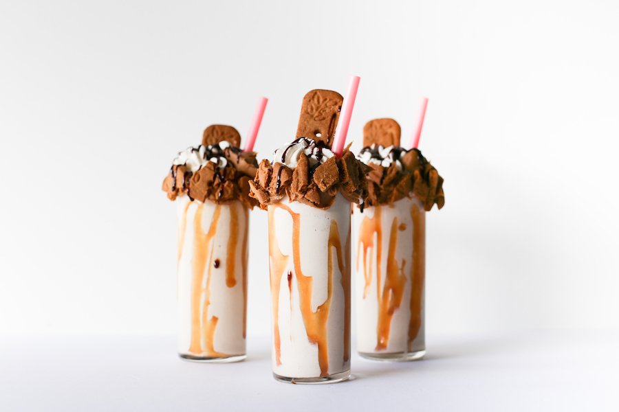 Cookie Butter Milkshakes // Salty Canary