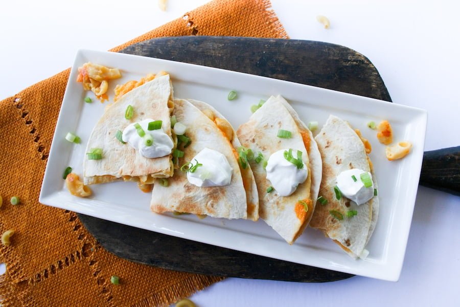 Mac and Cheese Quesadillas Recipe Salty Canary