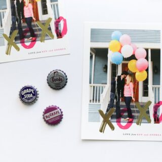 UP Inspired Valentine's Day Cards from Minted // Salty Canary