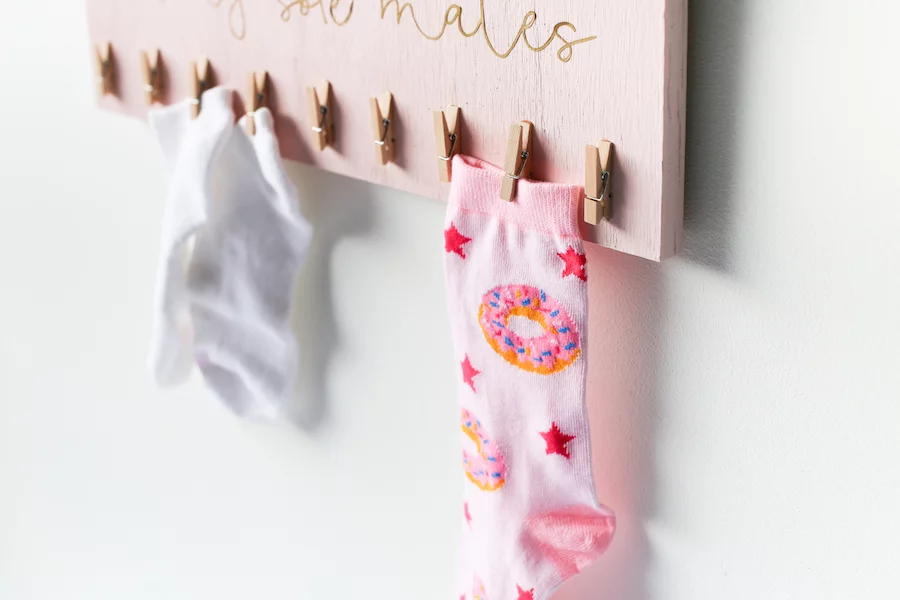 DIY Lost Socks Sign Tutorial // Salty Canary