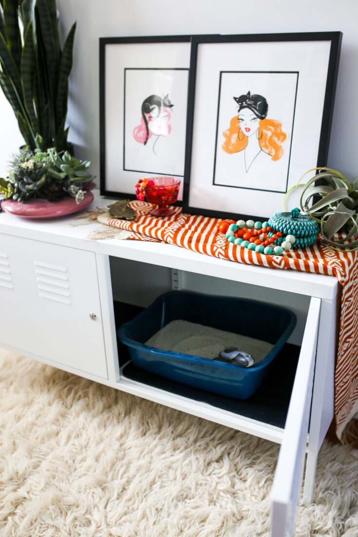 IKEA Kitty Litter Box Hack Salty Canary