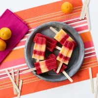 Raspberry & Tangerine Popsicles Recipe