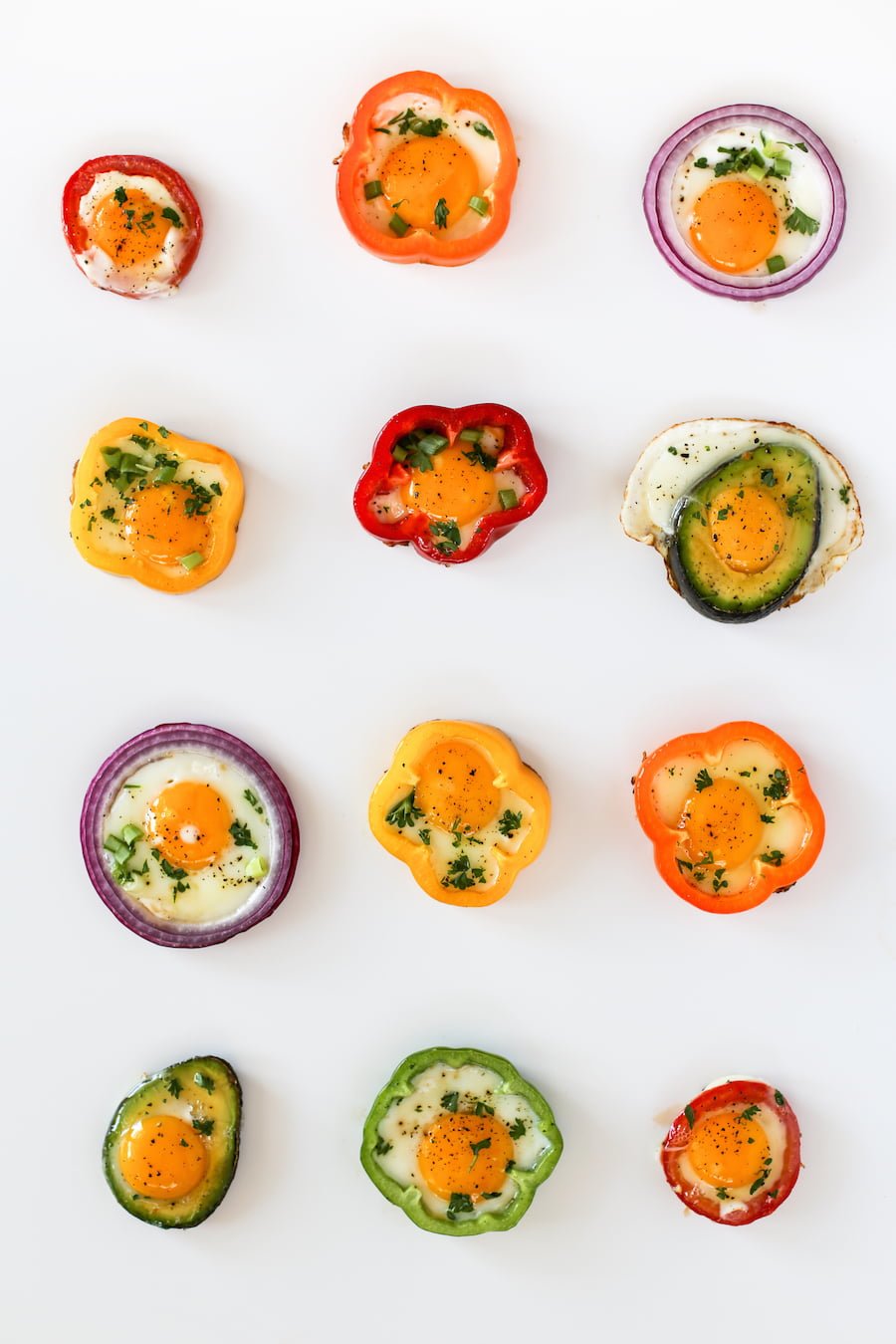 Fried Egg in a Bell Pepper Ring // Salty Canary