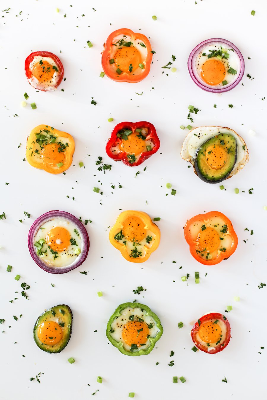 Fried Egg in a Bell Pepper Ring // Salty Canary