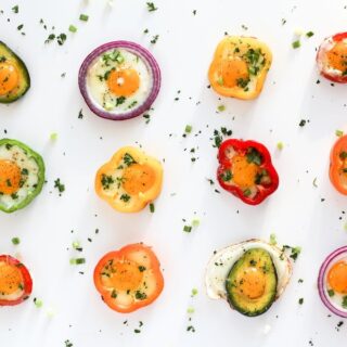 Fried Egg in a Bell Pepper Ring // Salty Canary