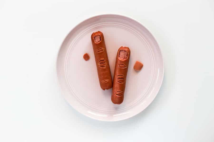 Halloween Bloody Severed Finger Hot Dogs, Gross Halloween Food, Finger Food, Halloween Party Food, Salty Canary