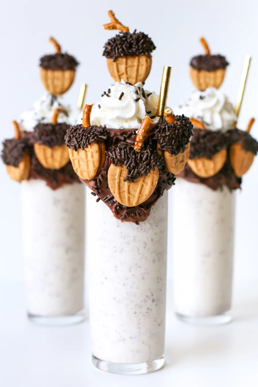 Boozy Bourbon Butter Pecan Thanksgiving Milkshake // Salty Canary