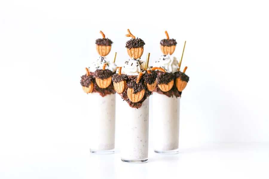 Boozy Bourbon Butter Pecan Thanksgiving Milkshake // Salty Canary